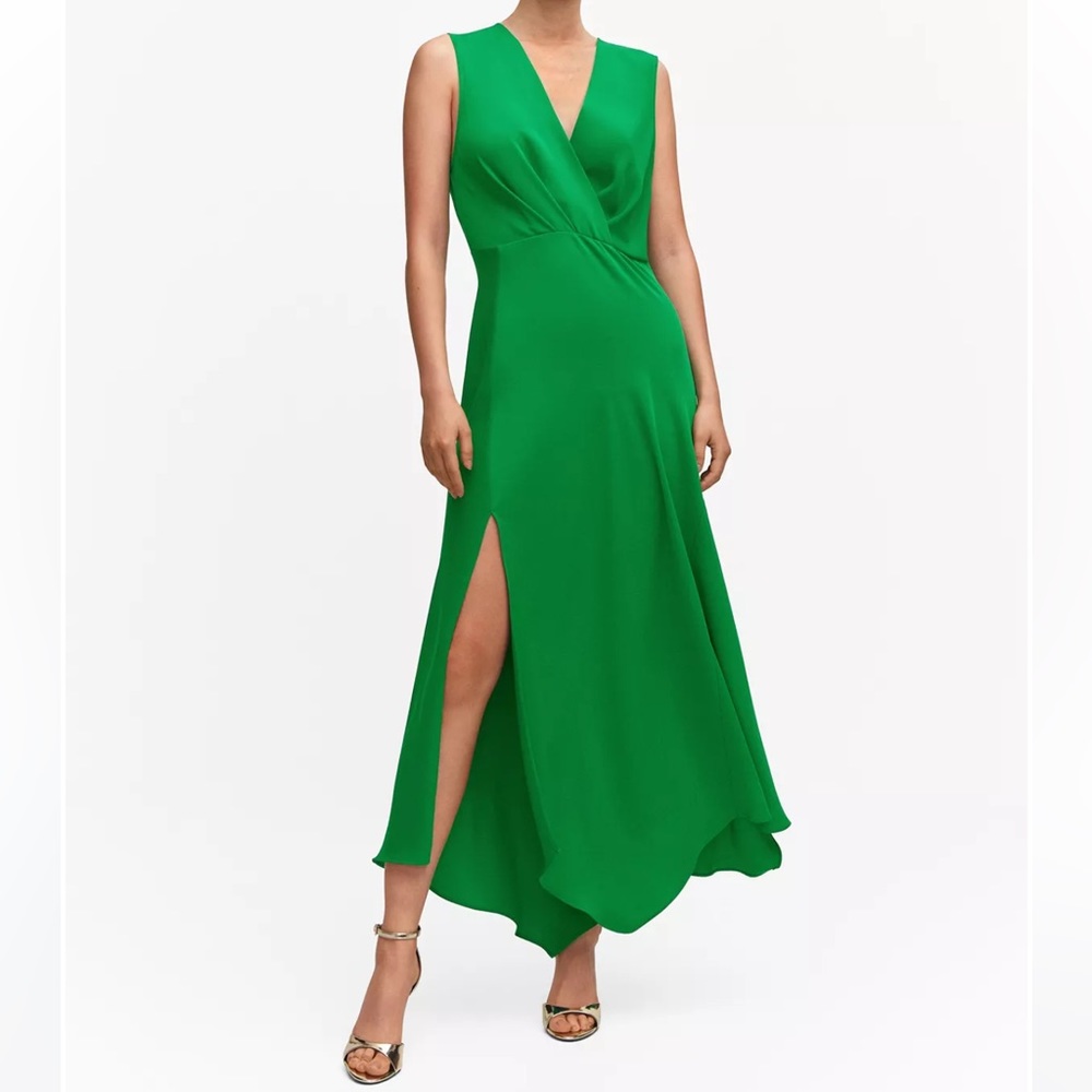 Side Slit Asymmetrical Dress